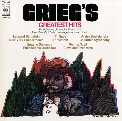 V/A grieg's greatest hits SONC10308