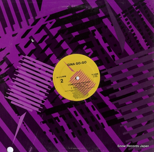 GINA GO-GO i can't face the fact V-15396 - back cover
