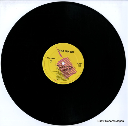 GINA GO-GO i can't face the fact V-15396 - disc