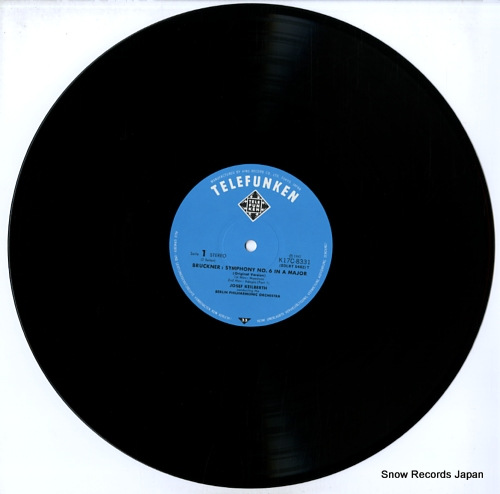 KEILBERTH, JOSEPH bruckner; symphony no.6 in a major 