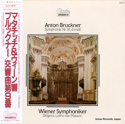 MATACIC, LOVRO VON bruckner; symphonie nr.ix, d-mopll 25PC-5166/410963-1