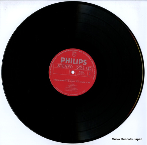QUARTETTO ITALIANO mozart; string quartet in b flat, k.589 and in f, k.590 X-8674