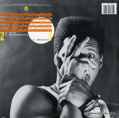 RODGERS, NILE let's go out tonight 920311-0 - back cover