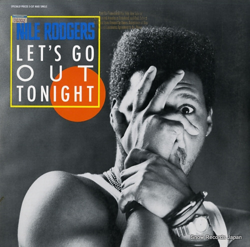 RODGERS, NILE let's go out tonight 920311-0 - front cover