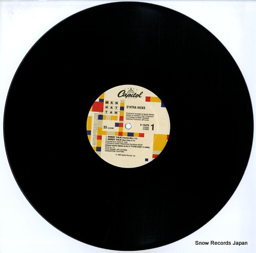 HICKS, D'ATRA sweet talk V-15476 - disc