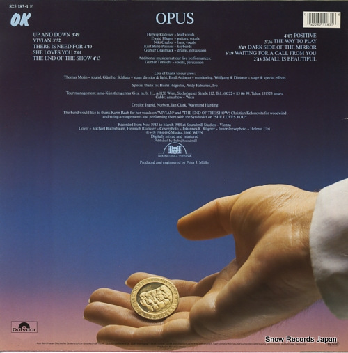 OPUS up and down 825183-1Y