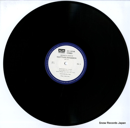 HEINRICH SCHUTZ-CHOR, TOKYO heinrich schutz; matthaus-passion AL-3