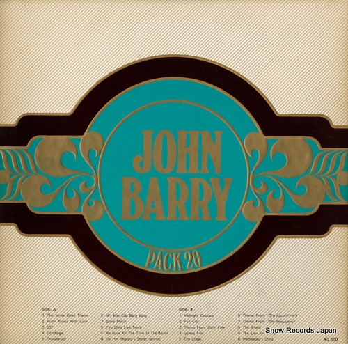 BARRY, JOHN pack 20 ECPQ-4
