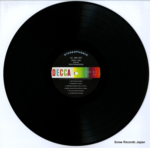 TUBB, ERNEST all time hits DL74046