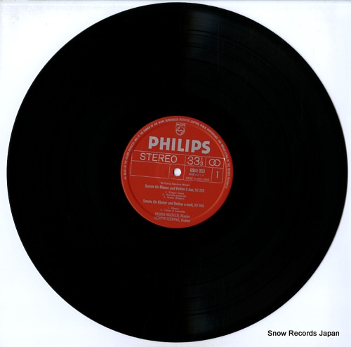 HAEBLER, INGRID / HENRYK SZERYNG mozart; sonaten fur klavier und violine kv296, kv304, kv526 6500053