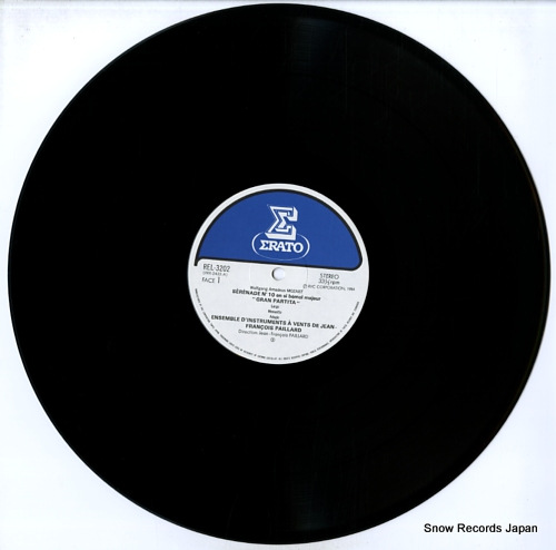 PAILLARD, JEAN-FRANCOIS mozart; serenade no10 