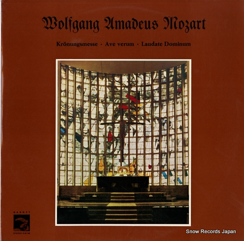 RUEGENBERG, HELMUT mozart; kronungsmesse G30108 - front cover