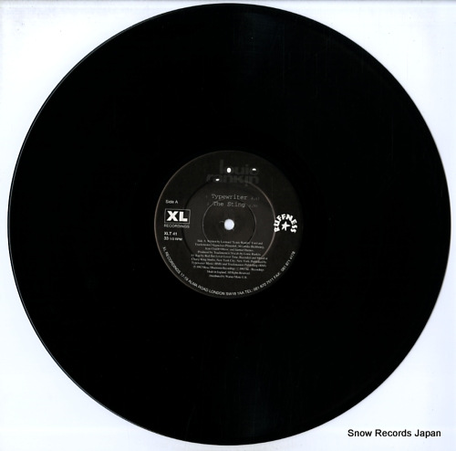 RANKIN, LOUI the typewriter ep XLT41 - disc