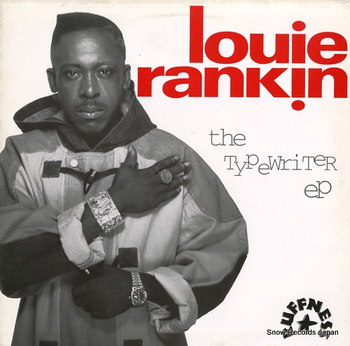RANKIN, LOUI the typewriter ep XLT41 - front cover