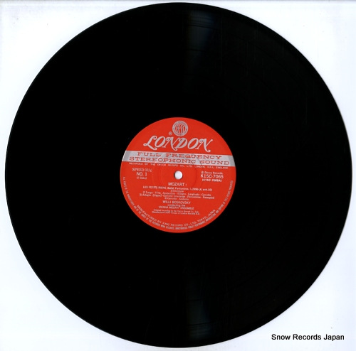 BOSKOVSKY, WILLI mozart; les petits rien / serenade no.6 