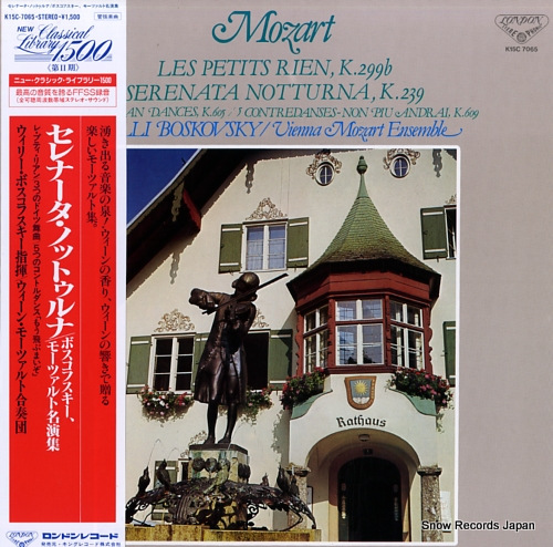 BOSKOVSKY, WILLI mozart; les petits rien / serenade no.6 