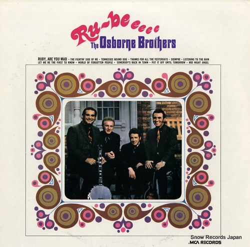 OSBORNE BROTHERS, THE ru-be eeee MCA-135 - front cover
