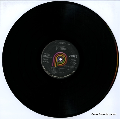 WILLS, BOB the voice & band of bob wills SPC-3592 - disc