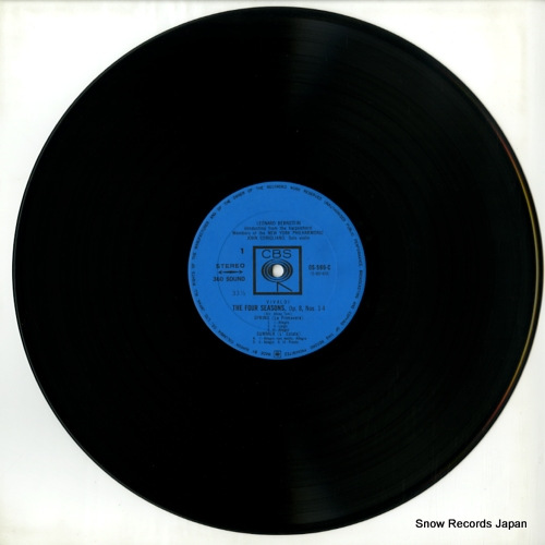 BERNSTEIN, LEONARD vivaldi; the four seasons, op.8, nos.1-4 OS-569-C