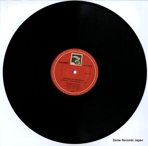 PUTZ, RUTH-MARGARET mozart; grabmusik G40119