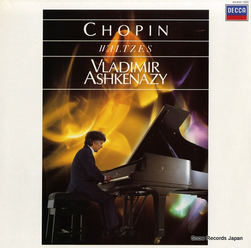 ASHKENAZY, VLADIMIR chopin; waltzes 414600-1 - front cover