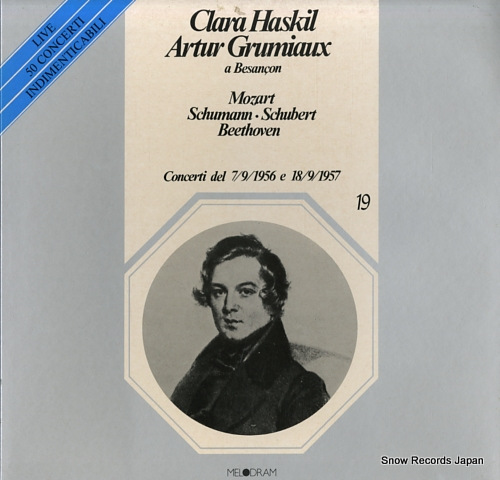 HASKIL, CLARA / ARTUR GRUMIAUX clara haskil a besancon MEL219(3)