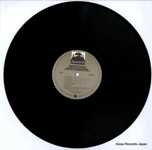 MARRINER, NEVILLE amadeus WAM-1205