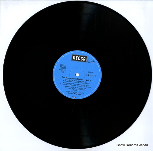MAAG, PETER mozart; schatzkastlein vol.2 6.42140AF - disc