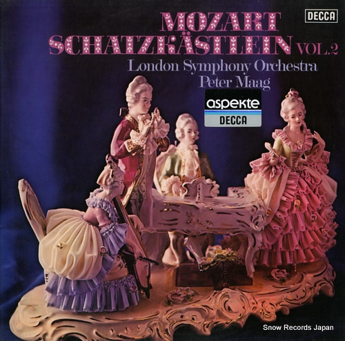 MAAG, PETER mozart; schatzkastlein vol.2 6.42140AF - front cover