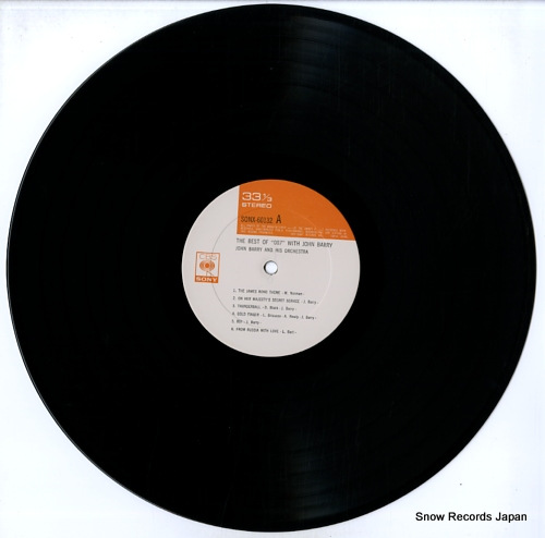BARRY, JOHN the best of 007 with john barry SONX60132