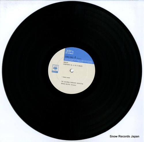 WALTER, BRUNO mahler; symphony no.9 in d major SONC10462-3