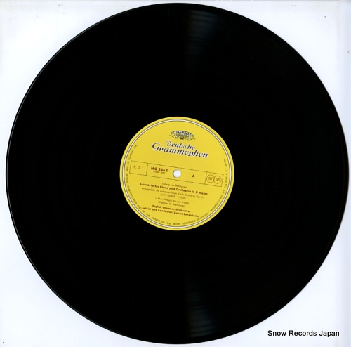 BARENBOIM, DANIEL beethoven; piano concerto in d major MG2463