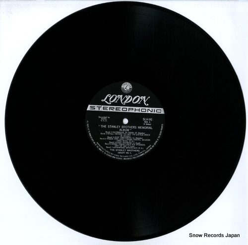 STANLEY BROTHERS, THE memorial album SLH91