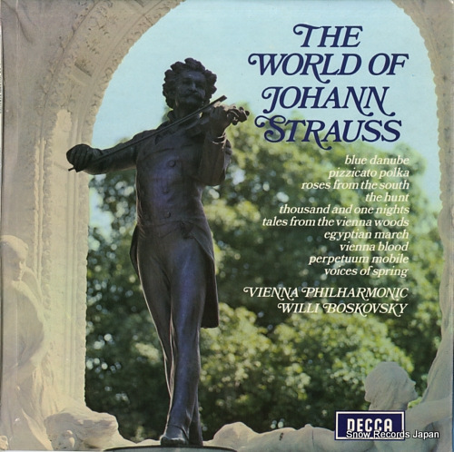 BOSKOVSKY, WILLI the world of jahnn strauss SPA10
