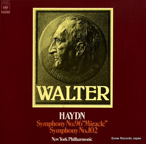 WALTER, BRUNO haydn; symphony no.96 