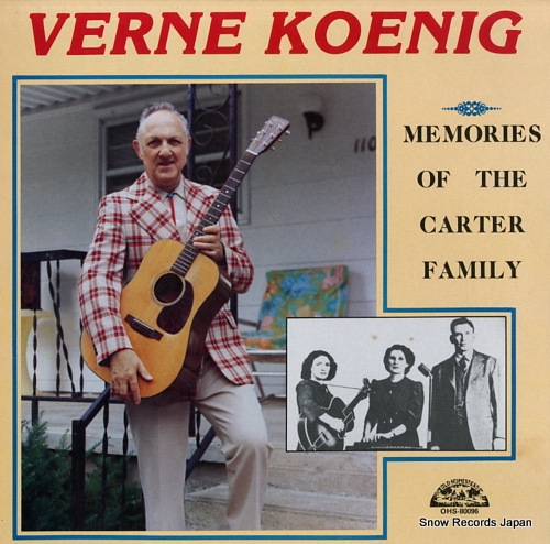 KOENIG, VERNE memories of the carter family OHS-80096 - front cover