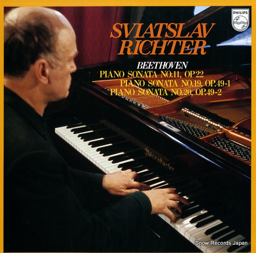 RICHTER, SVIATOSLAV beethoven; piano sonata no.11, no.19, and no.20 13PC-88