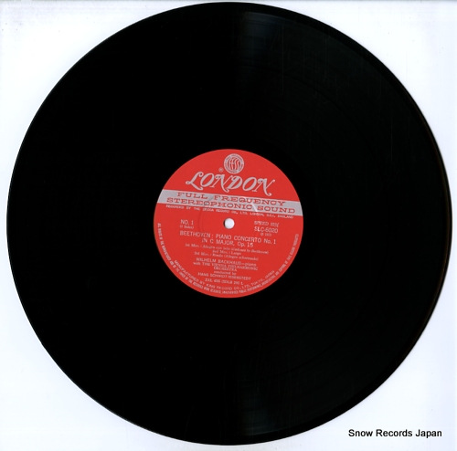 BACKHAUS, WILHELM beethoven; piano concerto no.1 and no.2 SLC6020