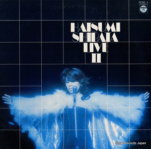 SHIBATA, HATSUMI live ii PZ-7001-2 - front cover