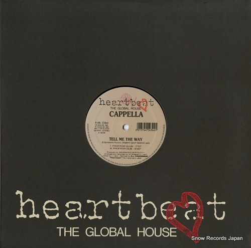 CAPPELLA tell me the way H.B.034 - front cover