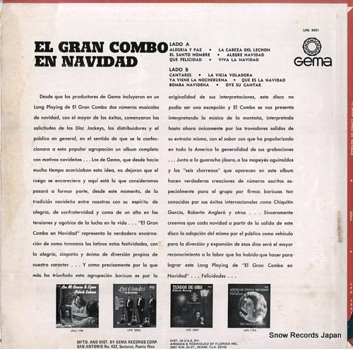 EL GRAN COMBO en navidad LPG3021