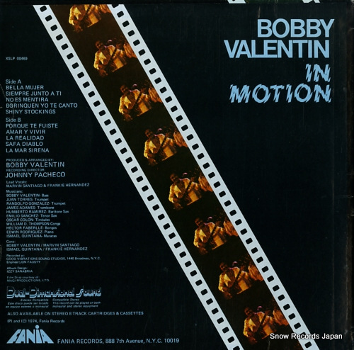 VALENTIN, BOBBY in motion XSLP00469/SLP00469 - back cover