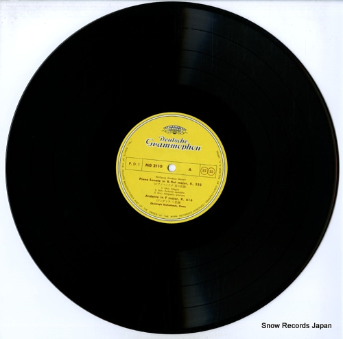 ESCHENBACH, CHRISTOPH mozart; sonata k.333, k.332 andante k.616 MG-2110 - disc