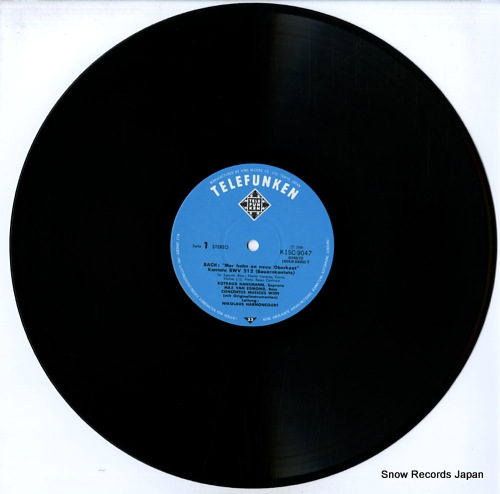 HARNONCOURT, NIKOLAUS bach; bauern-kantate / kaffee-kantate K15C-9047