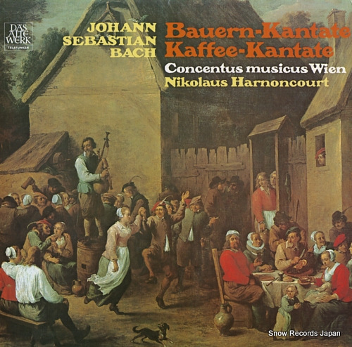 HARNONCOURT, NIKOLAUS bach; bauern-kantate / kaffee-kantate K15C-9047