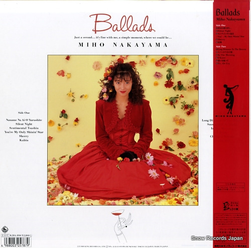 NAKAYAMA, MIHO ballads K28A-890