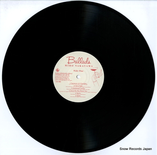 NAKAYAMA, MIHO ballads K28A-890