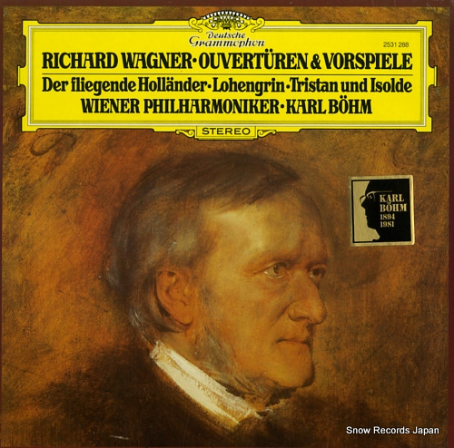 BOHM, KARL wagner; ouverturen & vorspiele 2531288 - front cover