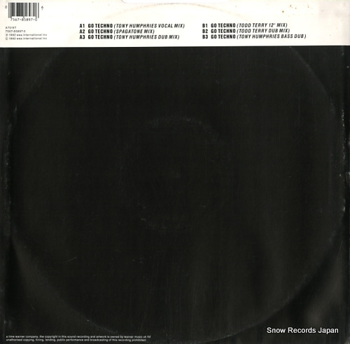 2 HOUSE go techno A7519T - back cover