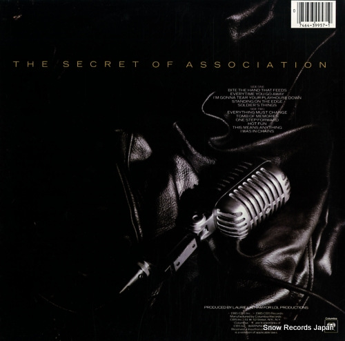 YOUNG, PAUL the secret of association BFC39957